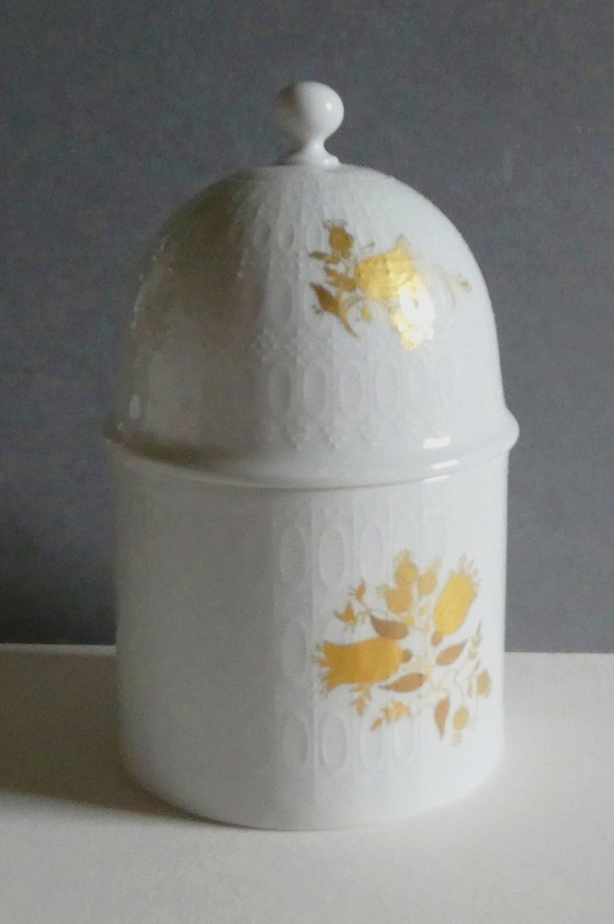 Image 1 of Caja con tapa, bombonera, Rosenthal, Romance, Classic Rose