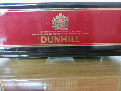 Dunhill, Large Ceramic Bar Ashtray, 1980, Vintage Collector Ashtray