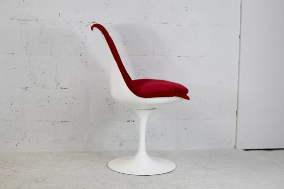 Image 1 of Chaise Tulip Non-Pivotante Estampillée Knoll