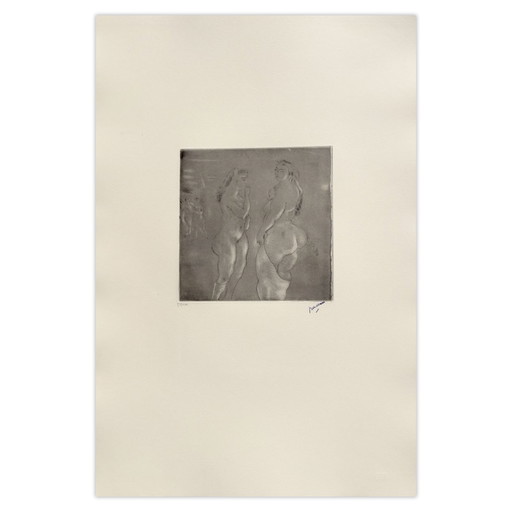 Jules Pascin Radierungsvergleich 1980 – lithos zeefdrukken, Paper