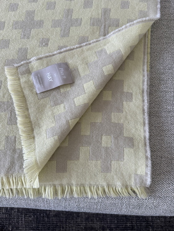 Image 1 of Hay 9, Plaid in Lemon/Gray