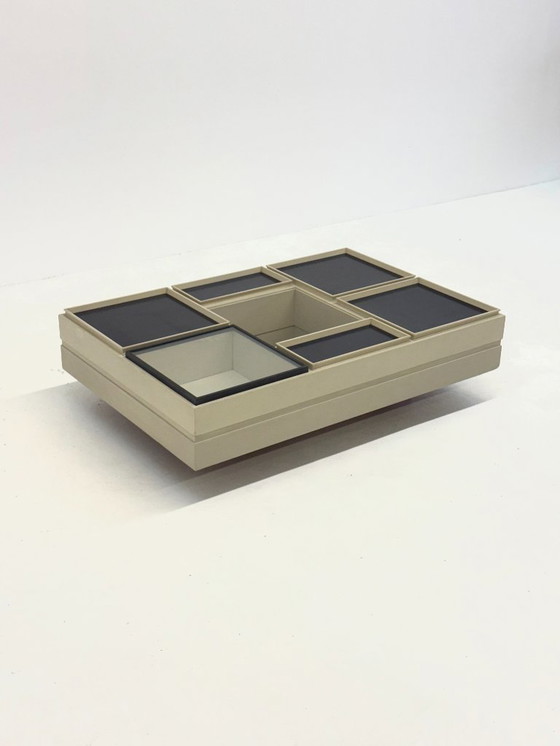 Image 1 of Mesa de centro modular blanca diseñada por Carlo Hauner para Forma