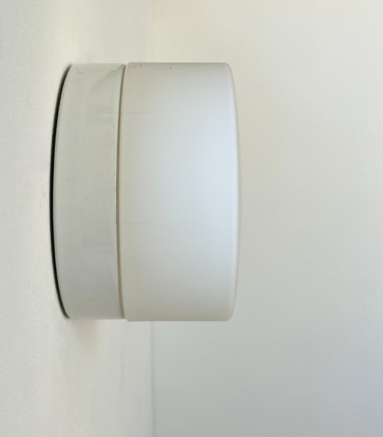 Image 1 of Coppia di applique vintage in porcellana e opalina, Francia 1970