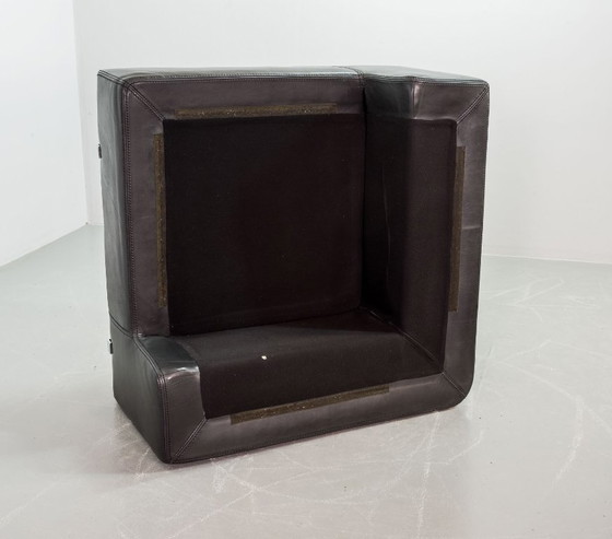 Canapé modulaire Jeep en cuir gris, années 1970, ensemble de 4 – Durlet, Canapés modulables, Leather (photo 36 of 38)
