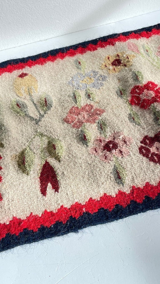 Image 1 of Rollakan Rug, Vintage Tulip Design