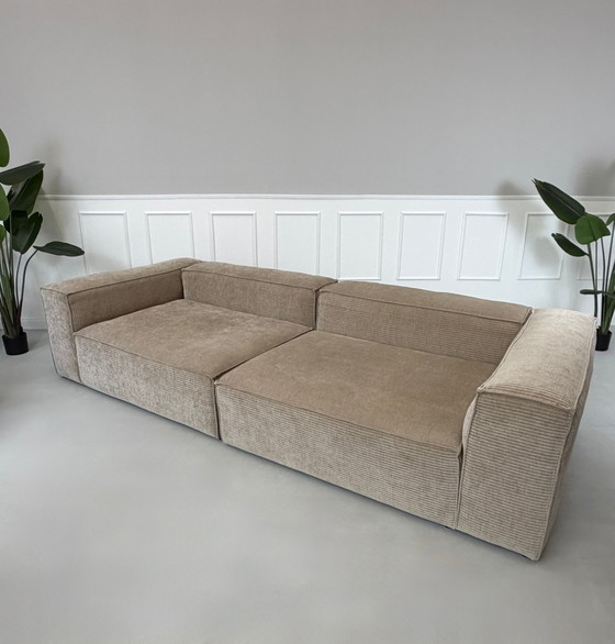 Image 1 of Bolia Cosima Bank Beige Cord Stoff Bank große Ecke