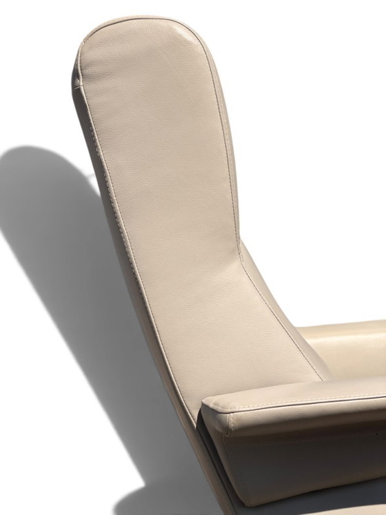 Auténtica silla Pierre Paulin "Archi" para Ligne Roset - Piel gris – Sillones, Leather (photo 10 of 14)