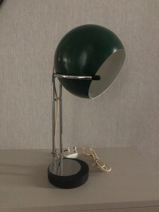 Herda Space Age Eyeball Desk Lamp – tafellampen, Cast Iron, Metal