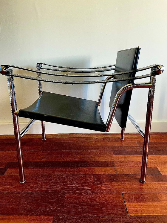 Image 1 of Designer Vintage Cassina Le Corbusier LC 1 Fauteuil