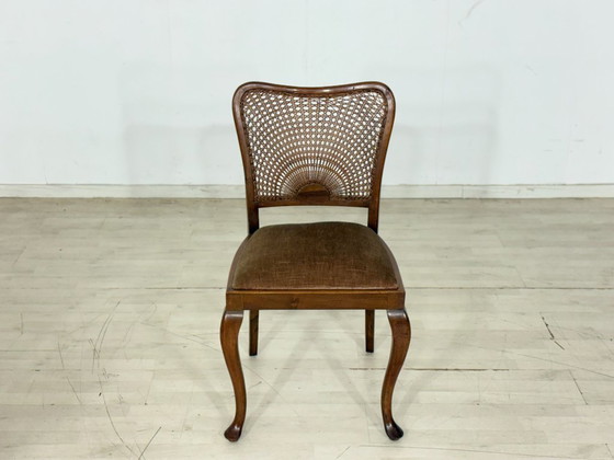 Image 1 of Juego de 3 sillas Chippendale / Sillas de comedor antiguas – circa 1920