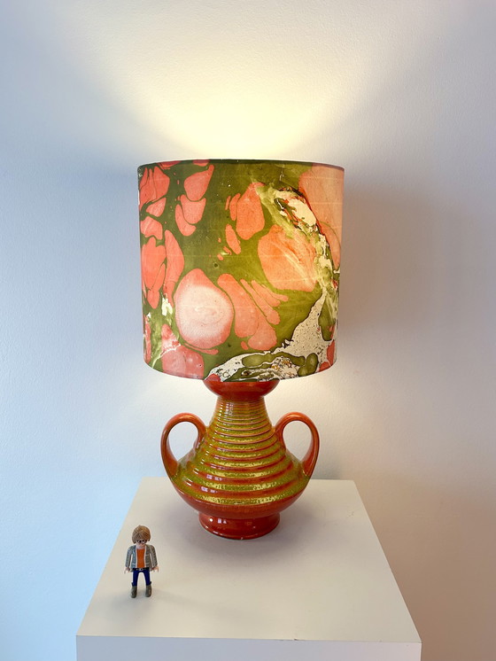 Image 1 of Sculptural 1970s vase lamp – exceptional studio ceramics
