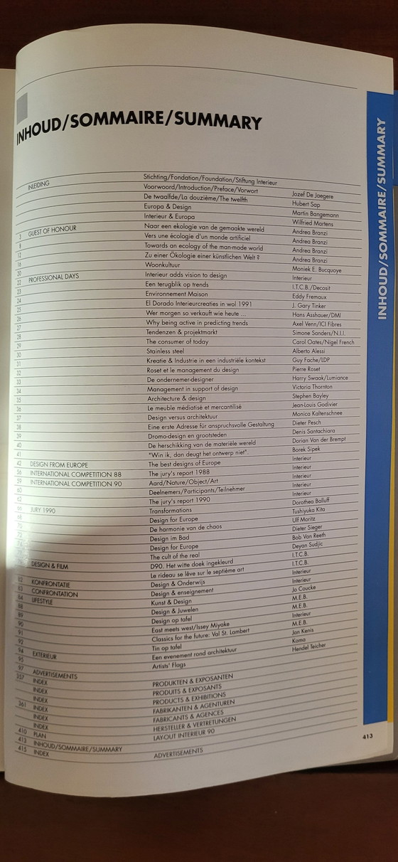 Image 1 of Interni; 12a Biennale Internazionale della Creatività Vivente