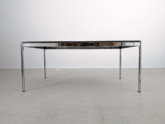 Image 1 of 2x Original USM Haller Desk Black Dining Table Design Table