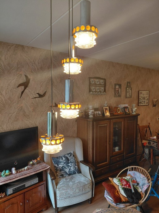 Vintage hanglamp '70 Massive Cascade