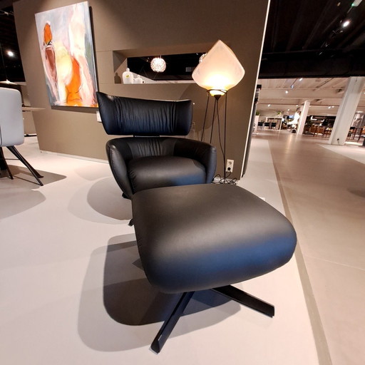 Montis George Sessel mit Hocker