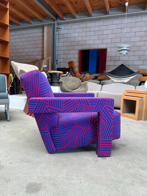 Cassina 637 Utrecht Sessel Limited Edition (Neu) – fauteuils, Textile (photo 2 of 7)