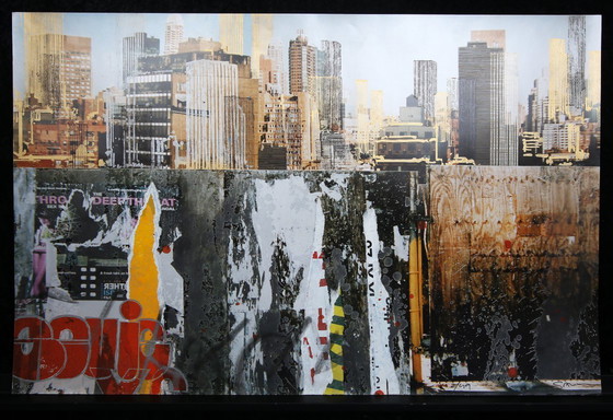 Image 1 of Salzmann, Gottfried - Gola profonda - Serigrafia/Collage/Fotografia - firmata a mano