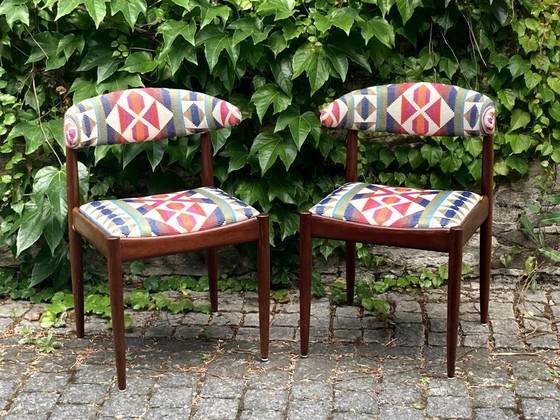 Image 1 of 4 x Dänischer Designer-Esszimmerstuhl neu lackiert