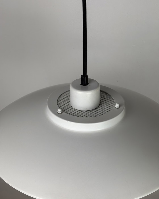 Image 1 of Lampada a sospensione vintage Frimann UFO, Danimarca, anni '70, Disco volante, Era spaziale, Mid Century Modern, anni '70, Desig