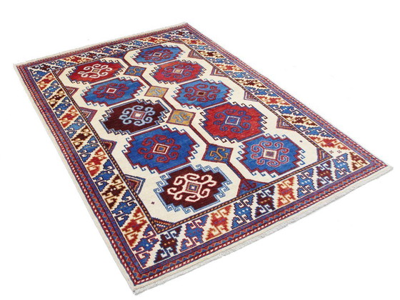 Image 1 of Origineel handgeknoopt Ziegler Kazak tapijt, 187 x 127 cm. Nieuw en in uitstekende staat.