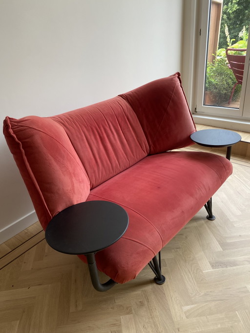 Leolux Colibri Loveseat – Metal, Textile (photo 2 of 6)