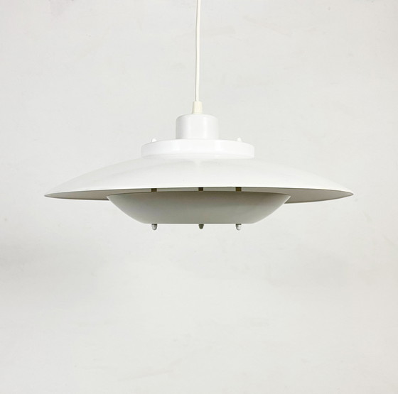 Image 1 of Scandinavische Vintage hanglamp - Vliegende Schotel - Ruimtetijdperk - 1970