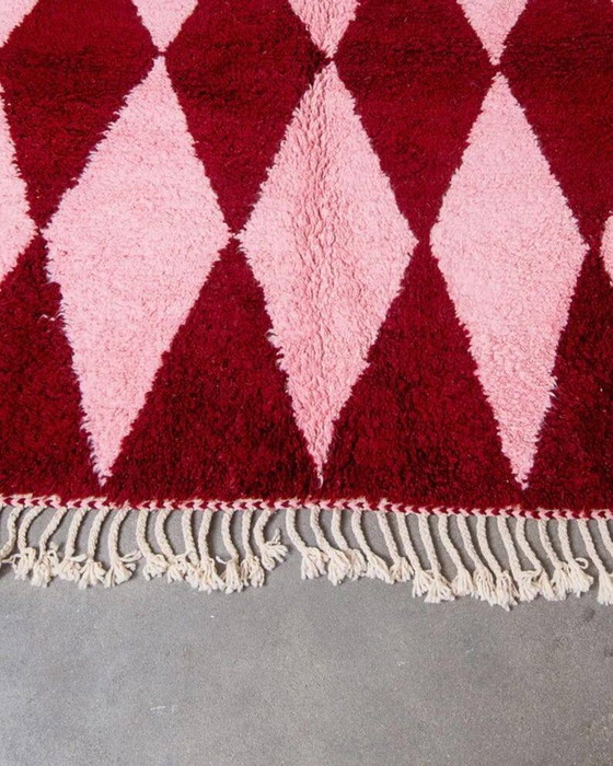 Gebroken wit Marokkaans vloerkleed met geometrische patronen, 250cm x 200cm – Vloerkleden en tapijten, Wool (photo 7 of 8)