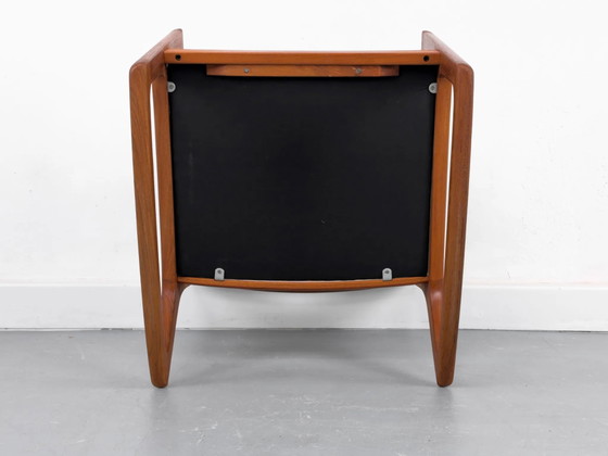 Senator Rocking Chair in Teak by Ole Wanscher for Cado, 1974, Wool, Mid Century Modern (photo 4 of 31)
