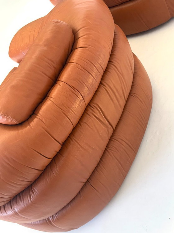 Image 1 of Vintage Straccio Fauteuils van De Pas, D’Urbino en Lomazzi voor Zanotta