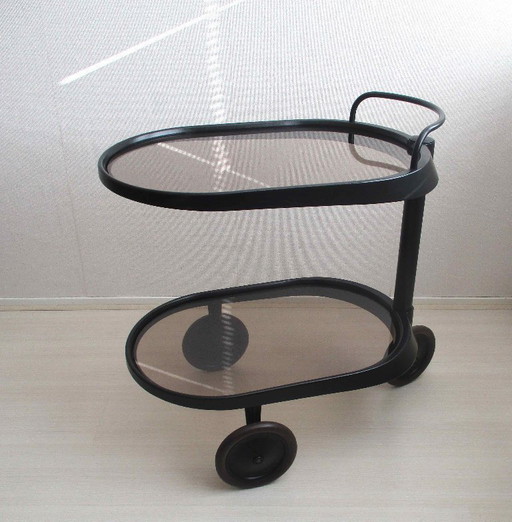 Carrito de servicio Alessi 'Emsta', diseño Enzo Mari