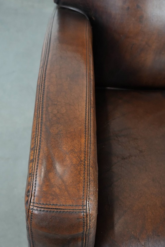 Image 1 of Vintage sheepskin armchair