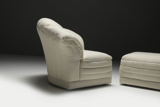 Image 1 of Very Rare Vagues/Waves Modular Sofa by Hans Hopfer for Roche Bobois France