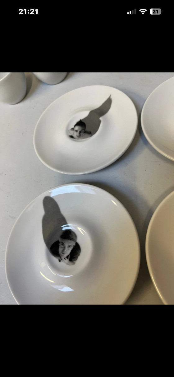 Image 1 of 6 Illy Neil & Ross Espressotassen und Untertassen