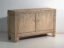 Antique low sideboard in elm with two doors – China, circa 1950 – Sideboard cabinet (photo 9 of 40)