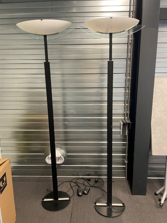 Alox Vloerlamp Met Murano Glas – Vloerlampen (photo 6 of 8)