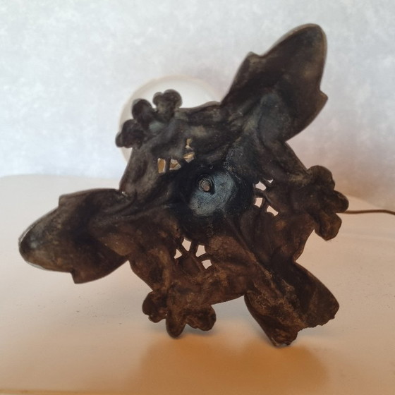 Image 1 of Lampe de bureau en régule 'Gentil Homme' Art Déco