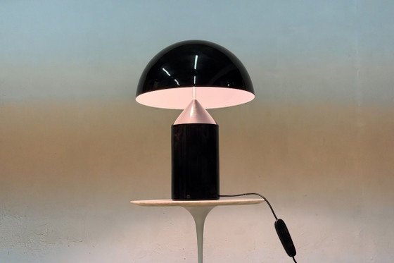 Tischlampe Atollo 233 von Vico Magistretti für Oluce - 1970er Jahre – Tischlampen, Aluminium (photo 11 of 12)