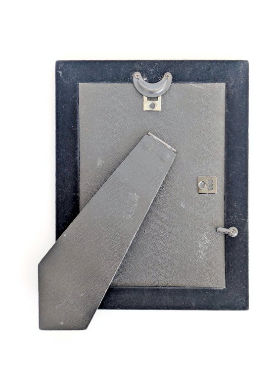 Image 1 of Ensemble de 3 cadres photo vintage en laiton argenté, 13 x 18 cm