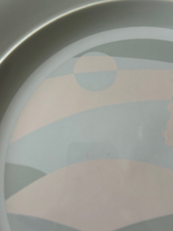 Image 1 of Platte aus Salins Steingut