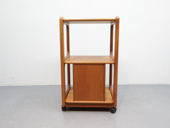 Image 1 of Chariot/Meubles Audio Vintage | Teck massif | Dyrlund