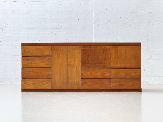 Image 1 of Mid-century modular sideboard made of teak wood, 1970s