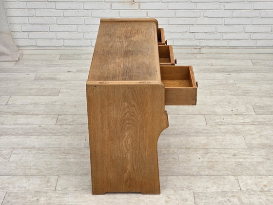 Image 1 of Cómoda danesa, década de 1970, madera de roble, original en buen estado.