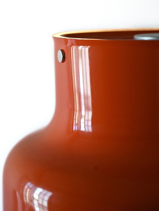 Coppia di lampade a sospensione arancioni "Bumling" di Anders Pehrson