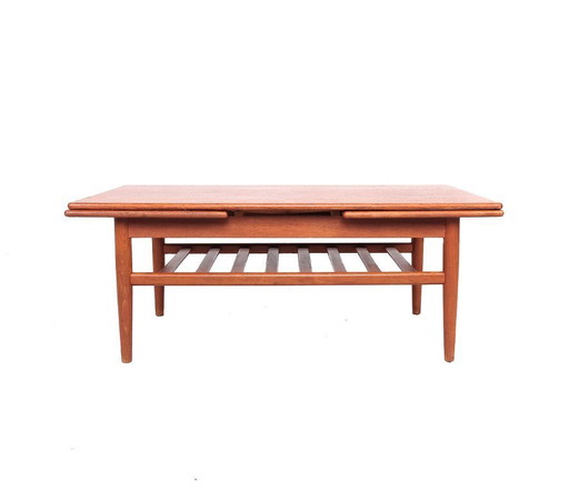 Ausziehbarer Couchtisch im dänischen Design von Trioh