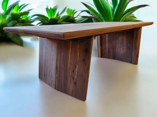 Danish design solid american walnut dinner table