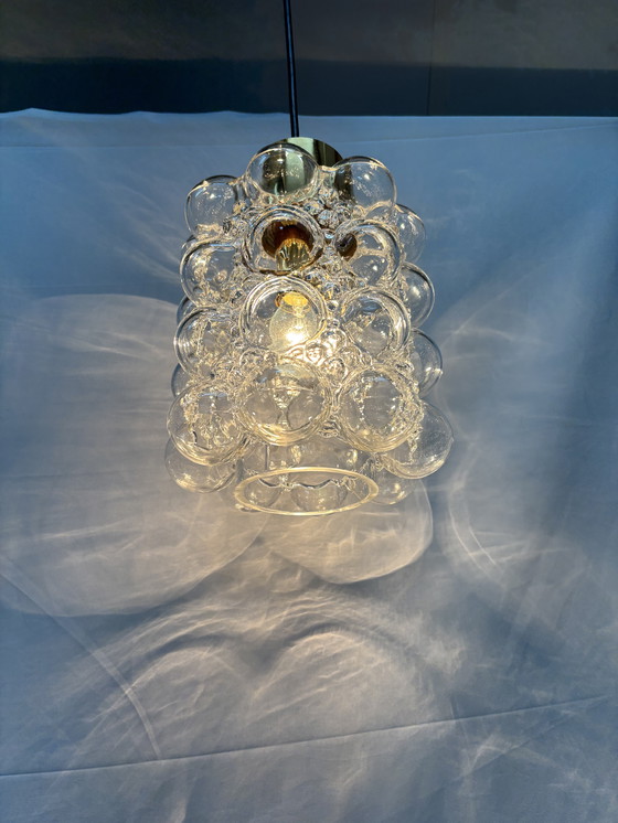 Image 1 of Vintage Helena Tynell pendant lamp, designer bubble lamp 1960