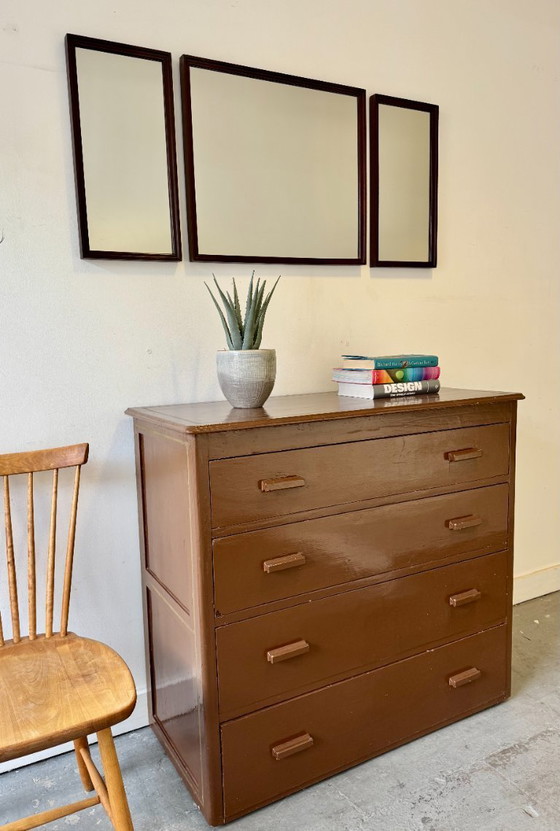 Image 1 of Set of 3 Wall Mirrors by STAG