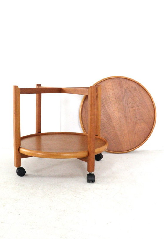 Carrello Danese Mid-Century con Vassoio Rimovibile – Carrelli bar, Wood (photo 13 of 13)