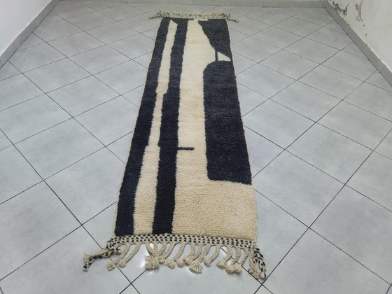 Handmade Beni Ouaraine Rug, 75/300 cm – Alberto Bazzani, Rugs & carpets, Wool (photo 4 of 7)