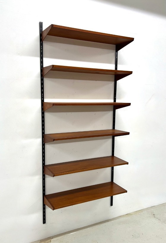 Image 1 of Teakholzregale von Kai Kristiansen für Feldballes, 1960er Jahre